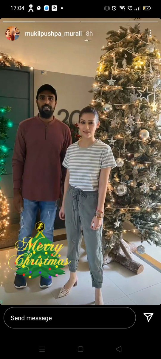 Lalitha90811141's tweet photo. #Nayanthara christmas celebration
#18YearsOfNayanism https://t.co/XzGEhNLnRk