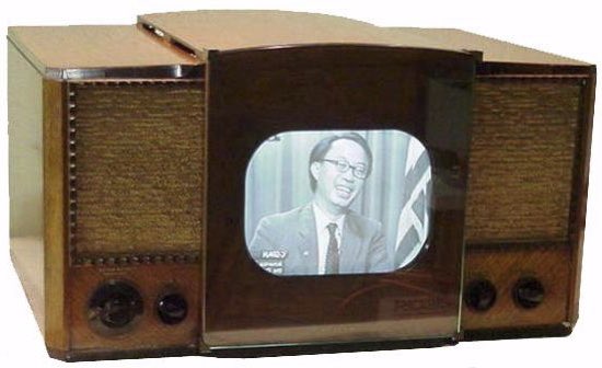 RichardDCarlson's tweet photo. #BeyondTomorrow aired on TV for the first time on Dec. 23, 1946 — almost exactly 75 years ago! Here are a couple of televisions from that year. How far we’ve come! #EarlyTV #EarlyTelevision 📺 #TCMParty https://t.co/8mdJ7Z0JSg