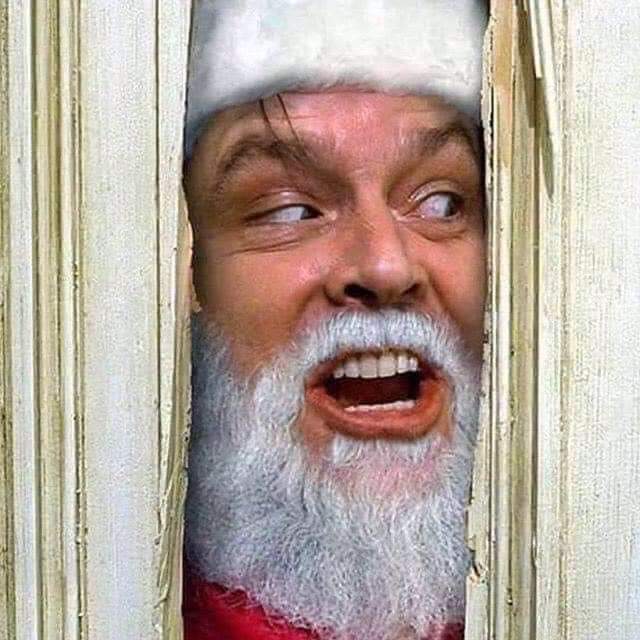 Heeeeere's Santa!