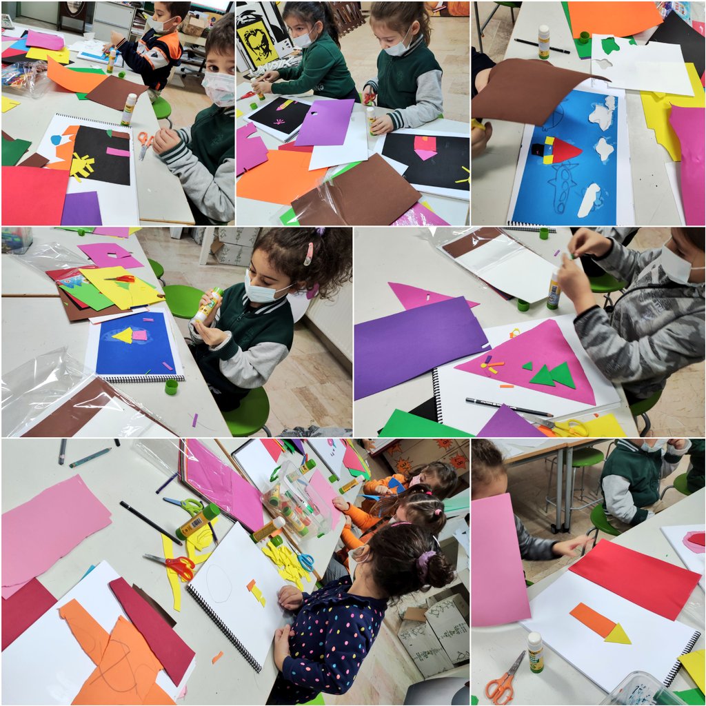 esmerhmza's tweet photo. Miniklerimiz "resmimizi sadece boya ile yapmayız" dediler🥳💐🐿️��✂️
@DogaUskudar @kursatkayalak @dilekyldz1986 @ArifeKaraman6 @ozdemirsrd https://t.co/rDlHeBXEJh