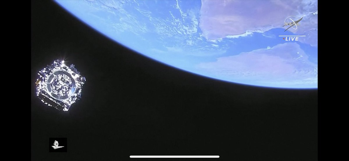 Separation complete 👌💫🚀#JamesWebbTelescope <a href="/NASA/">NASA</a> #Ariane5