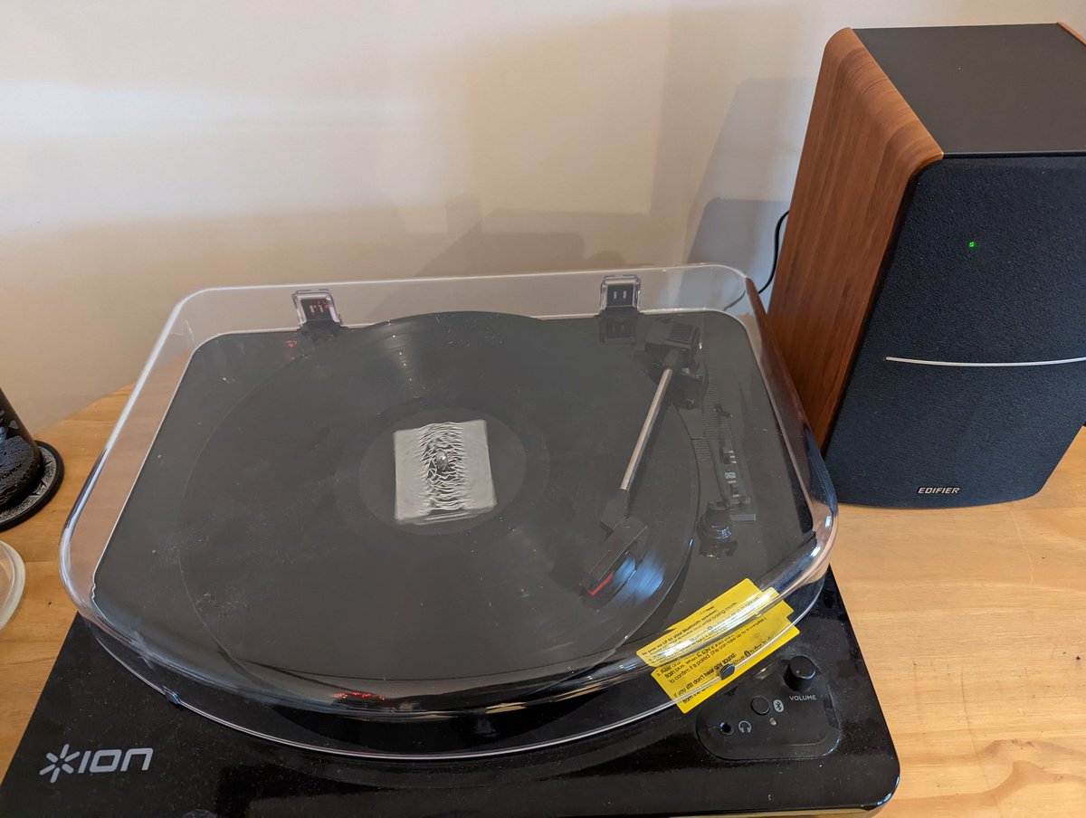 Nothing quite like <a href="/joydivision/">Joy Division</a> for Christmas Day, especially with the new speakers #vynil transports me back to 1980.