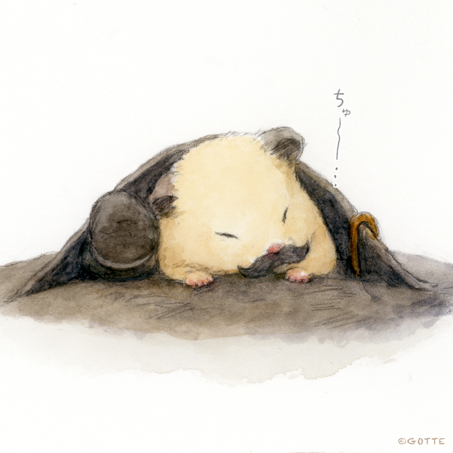 Gotte Hamsterpainter 冬の紳士なハムスター T Co Rkgqu0ptn7 Twitter