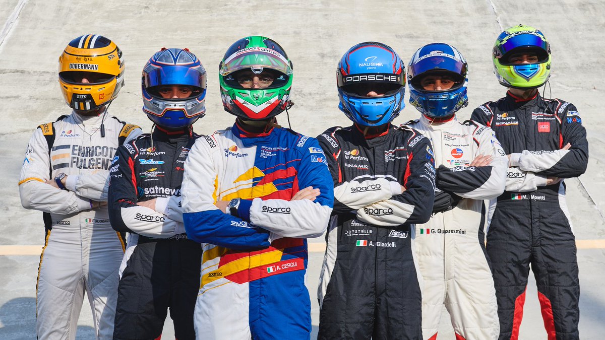 Porsche Carrera Cup Italia had shown us some fierce battles between the six drivers Alberto Cerqui, Alessandro Giardelli, Gianmarco Quaresmini, Enrico Fulgenzi, Marzio Moretti and Leonardo Caglioni. 💪#PorscheCustomerRacing #BestofPorscheCustomerRacing2021
