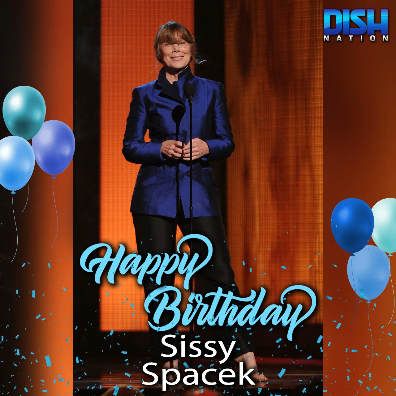 Wishing Sissy Spacek a happy 72nd  