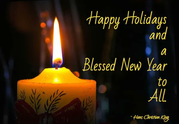 HansKing's tweet photo. Happy Holidays and a Blessed New Year to ALL! https://t.co/m7nwW4Nv9e