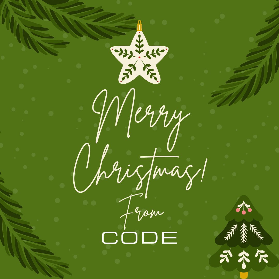 codestudents's tweet image. 🎄Merry Christmas to all of our students, partners and staff who are celebrating today!

We hope you have a wonderful day! ❄️

#CODEChristmas