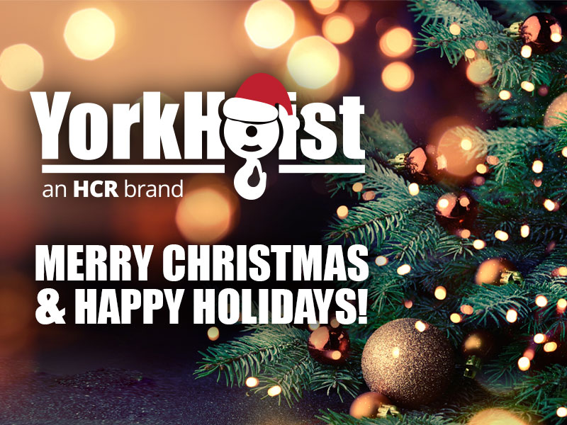 YorkHoist's tweet photo. All YorkHoist locations are closed today, Saturday, December 25th for Christmas. 24/7 Breakdown Service is available by calling (844) 888-8841. #HCRBrandsFamily https://t.co/uH0XNGrSIE