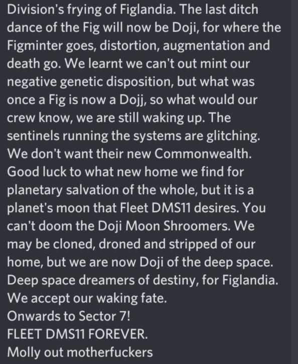 Josh_Backman's tweet photo. Smoked way way too much fucking weed all day then tried to write a lil bio for my #dojicrew fleet. Blazed times. Hope any of it makes sense. 
If not, know the weed was killer. Killa Krissy Kuta - Dank 

#dojicrew #zingot #zingoteconomy $zingot #rugtech #NFTFigs #fleetDMS11 #blev https://t.co/MuQljXXjSE