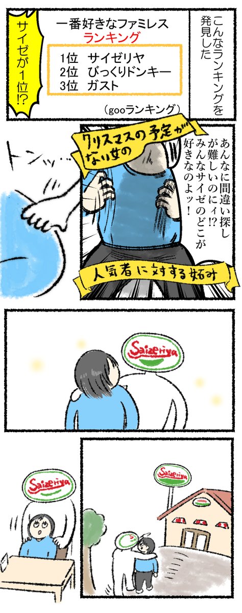 メリークリスマス!サイゼリヤ愛してるよ!!! 