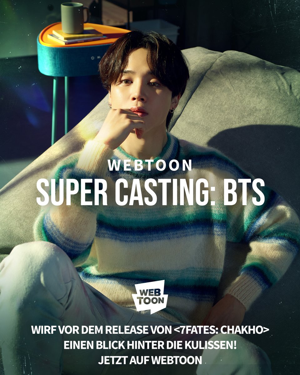 webtoon_de's tweet photo. Lies jetzt den Webtoon zum Event [SUPER CASTING: BTS] und erhalte die Chance, Coins zu gewinnen!

Event-Zeitraum: 25.12.2021-14.01.2022
https://t.co/Ymyzn9baPa

#BTS, #SUPERCASTING_BTS, #webtoonoffiziell, #7FATES_CHAKHO, #CHAKHO, #WEBTOONxBTS https://t.co/VQZRZdP9QF