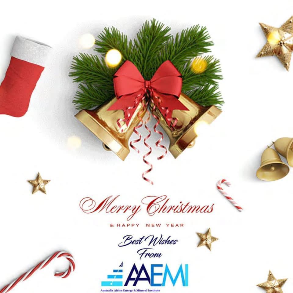 AAEMI_Ke's tweet photo. We are grateful for giving us the opportunity to serve you. Australia Africa Energy and Minerals Institute Ltd wishes you and your family the very best during this time and beyond.

Merry Christmas and Happy New Year!
#HappyHolidays https://t.co/TANQ5V1al4