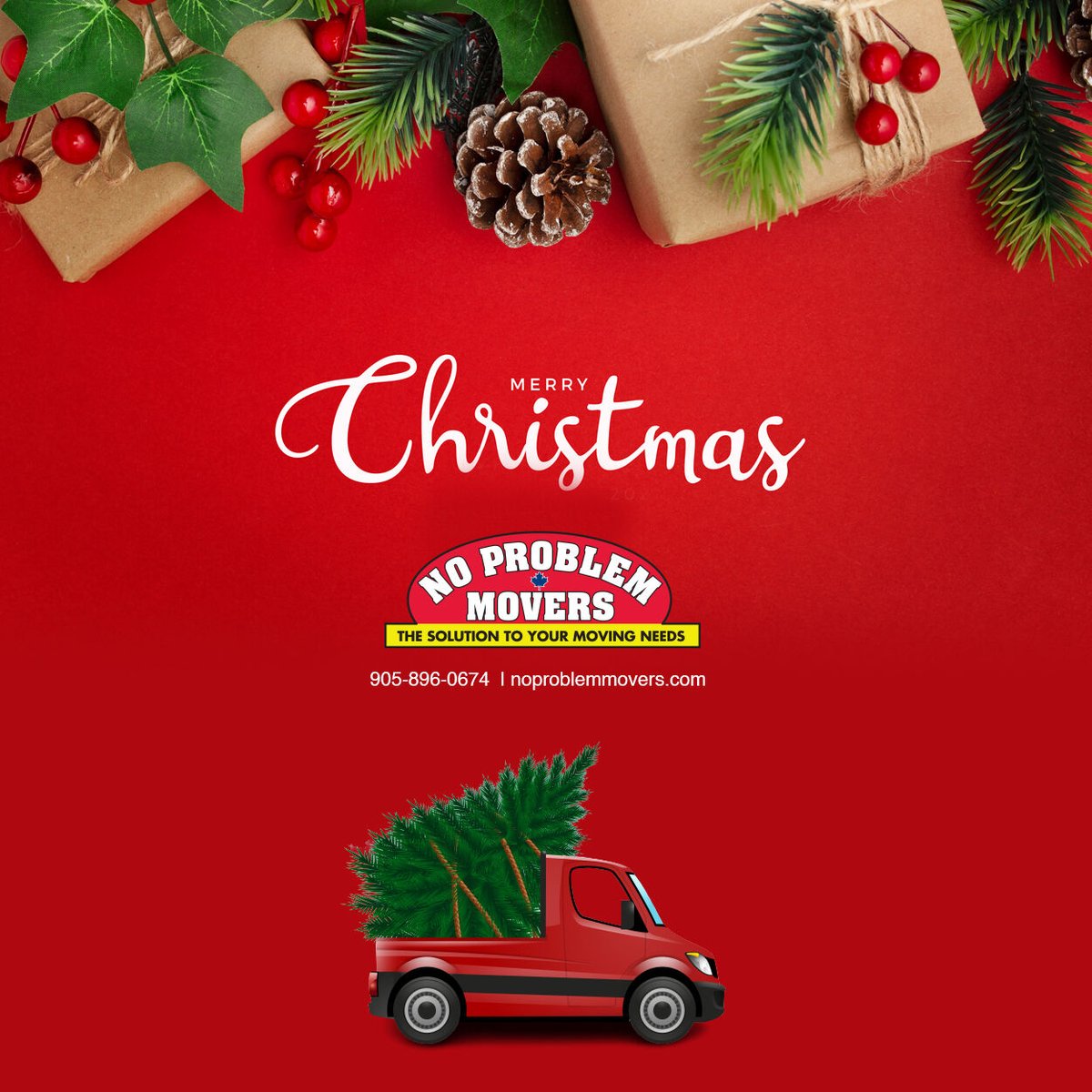 NoProblemMovers's tweet photo. May beautiful moments, happy surprises and fond memories surround you with joy this Christmas. Move Forward in Life with Great Happiness. Merry Christmas!
#Christmas #Christmas2021 #MerryChristmas #SantaClaus #Xmas #HappyHolidays #NoProblemMovers #MovingCompany #Mississauga https://t.co/QHYwLcJ3uc