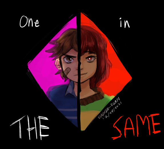Dasher_Flash's tweet photo. I noticed they got SOME similarities
#fnafsb #undertale #chara #GregoryFNaF #Gregory #undertale_chara #fnafsecuritybreach https://t.co/ivkQZuSW27
