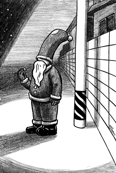 「クリスマスの10分間」

漫画描きます

#イラスト #イラストレーション #illustration #クリスマス 