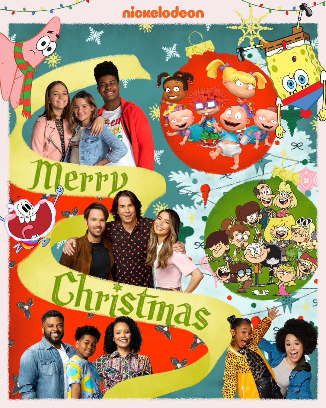 Nickelodeon on Twitter "wishing you all a Merry Christmas!! 🎄 https