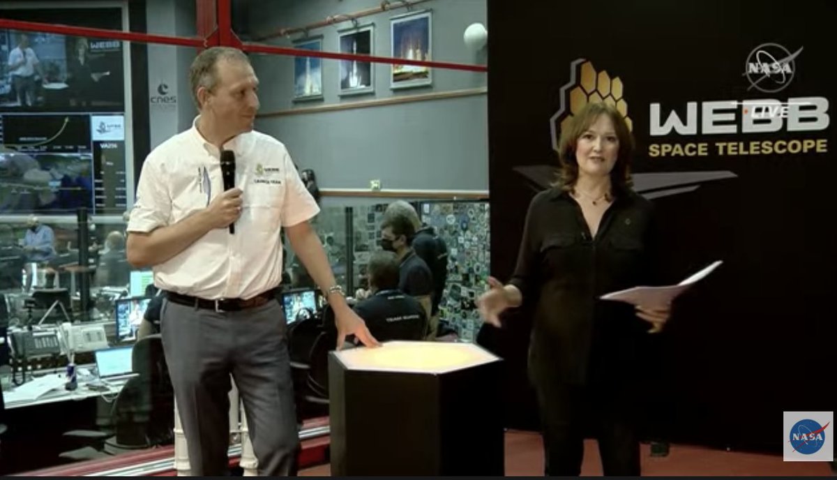 Dr. Thomas Zurbuchen on the JWST livestream