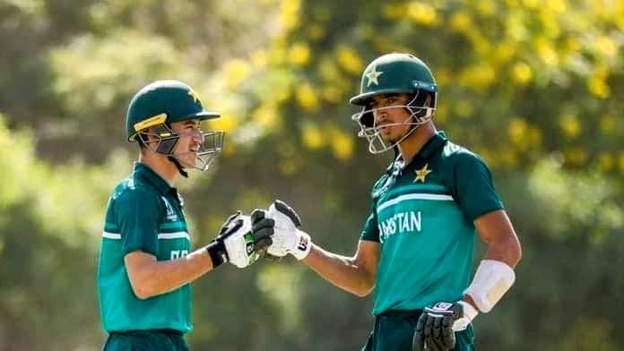 Pakistan U19 beat India U19 by 2 wickets 🇵🇰
Take a bow #AhmadKhan! What a finish under immense pressure 🔥

Happy Quaid e Azam day to all Pakistani fans 💚❤️

#Under19AsiaCup #U19AsiaCup2021
#PAKvIND