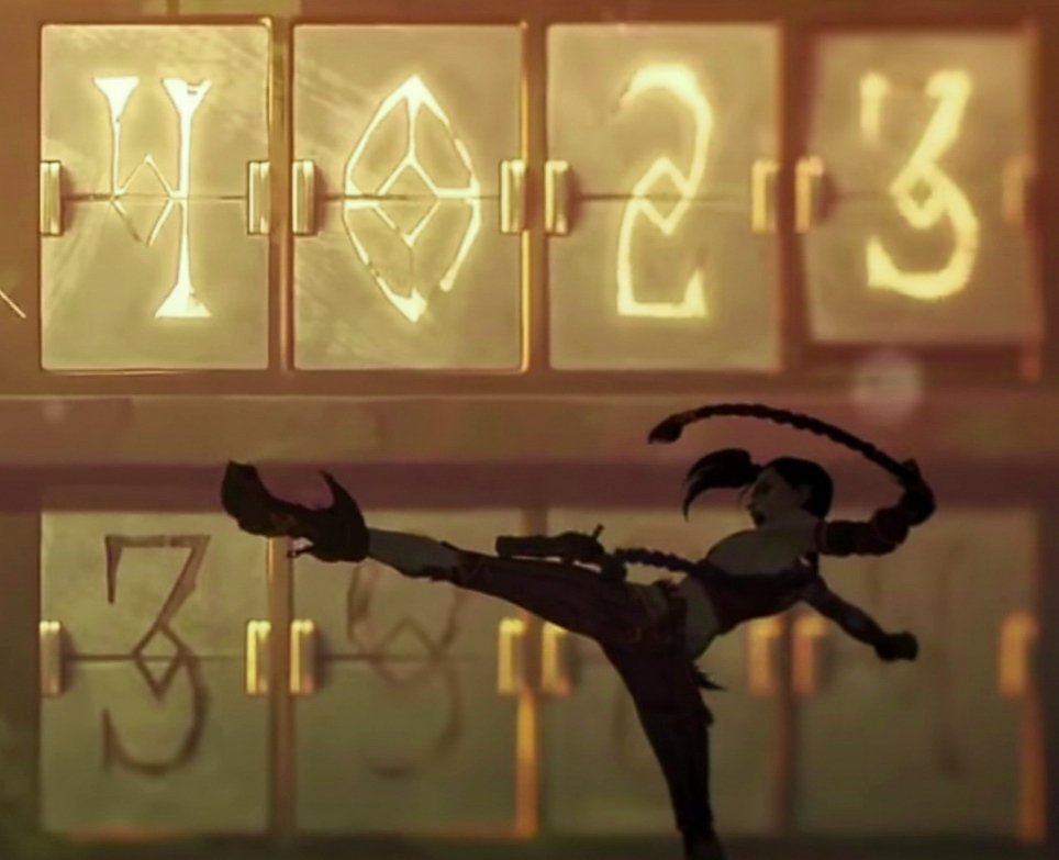 "It's JINX now. Powder, feel down a well". ☄️
-
#Arcane #Jinx