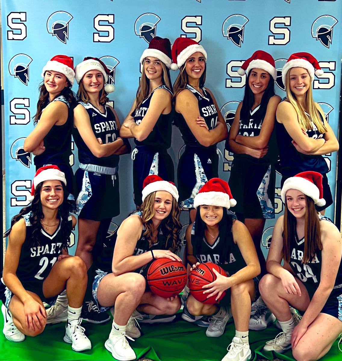 Happy Holidays to all from Sparta Girls Basketball! We hope you all enjoy your loved ones and family this holiday season!