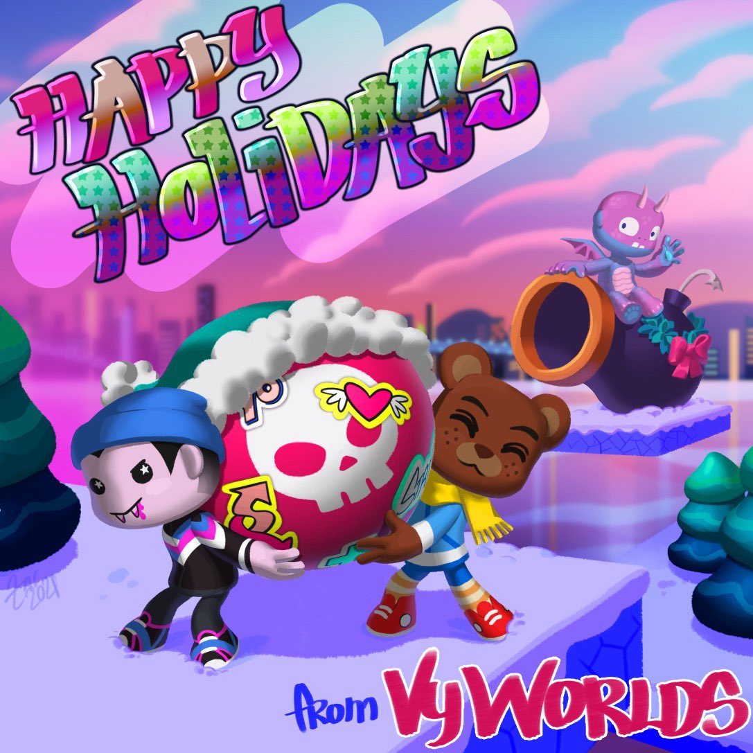 PlayVyWorlds's tweet photo. Happy holidays VyVerse!!!

https://t.co/1ZK55EJT6j https://t.co/kaX8F19Vvt