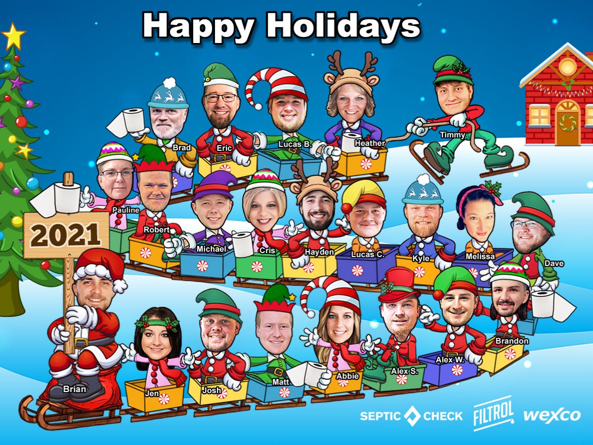 Septic_Check's tweet photo. 🎄From All Of Us Here At Wex Companies, We Wish You All A Very Merry Christmas!! 🎅 https://t.co/ccT8NPUT8I
