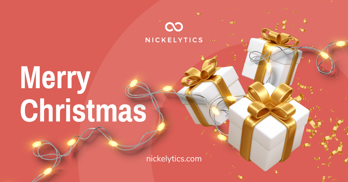 nickelytics's tweet photo. Wishing you a holiday season filled with joy, prosperity and peace. Happy Holidays from the team at Nickelytics. https://t.co/SNrBhUjI3V
