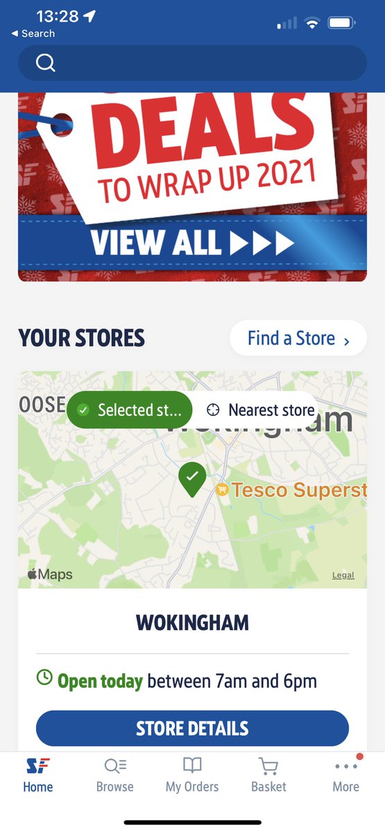 onwafor's tweet photo. @Screwfix seriously you just wasted my time going to your store, please fix your app and website. Even Google knows you’re closed but you don’t. https://t.co/owLZug0eu3
