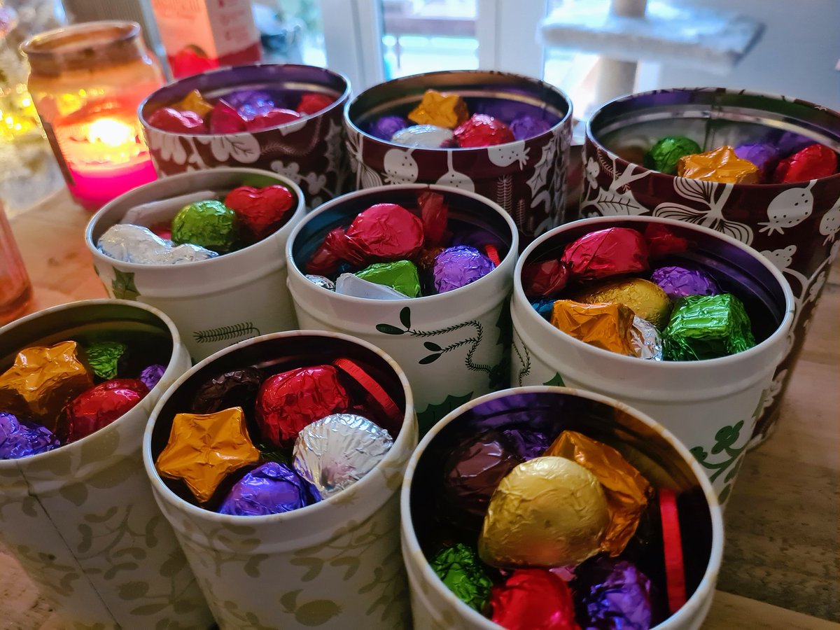nikikkuma's tweet photo. My homemade version of Quality Street I made as gifts 🎁
Merry Christmas guys❤❤❤ https://t.co/fSV614qqwU