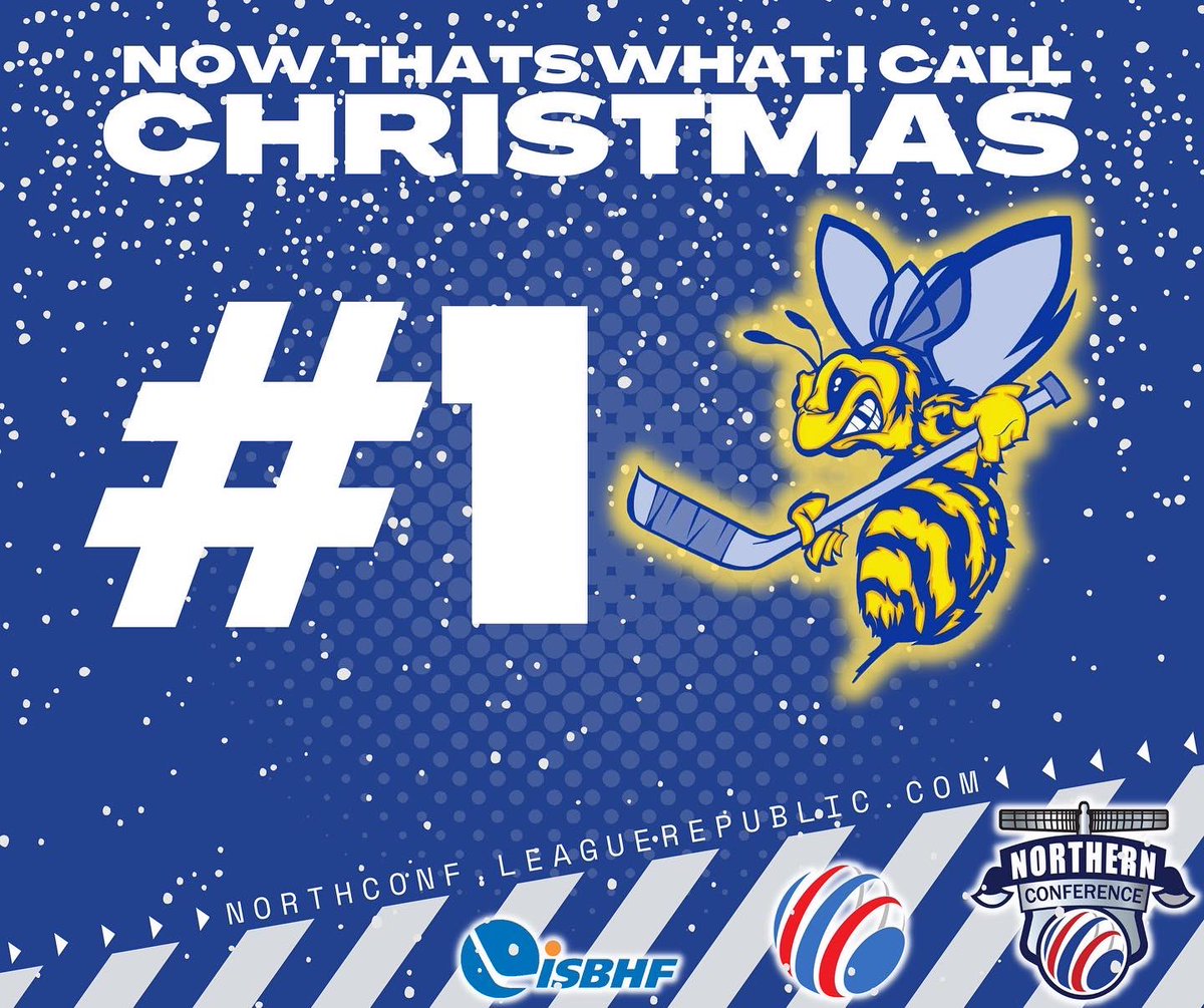 bhuk_nc's tweet photo. 🎄🏆 CHRISTMAS NO.1 🏆🎄

Following Gameweek 6, the Stanley Stingers head into Christmas and 2022 in top spot.

BHUK Northern Conference returns to action with Gameweek 7 from 11th January 2022. 

All standings, stats and fixtures available at https://t.co/PnCxPNbRPI https://t.co/9oi4xnGksf