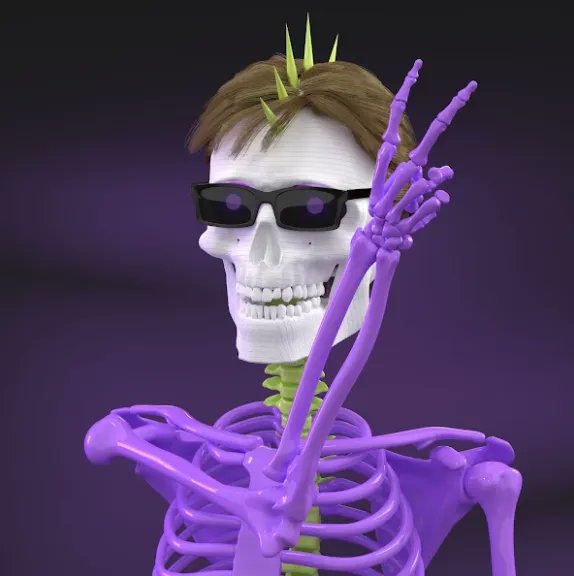 SkinnyBonesNFT's tweet photo. Cool as .... https://t.co/G3CTkJic1x https://t.co/9MJxGxm3kL