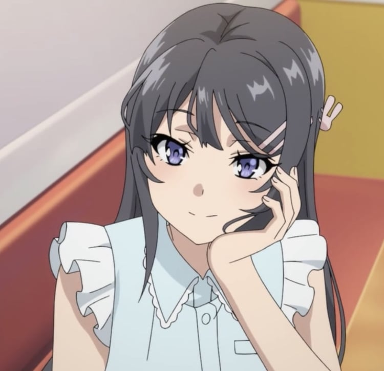 feminologism's tweet photo. sakurajima mai from 'seishun buta yarou wa bunny girl senpai no yume wo minai' https://t.co/yPh9BldbL8