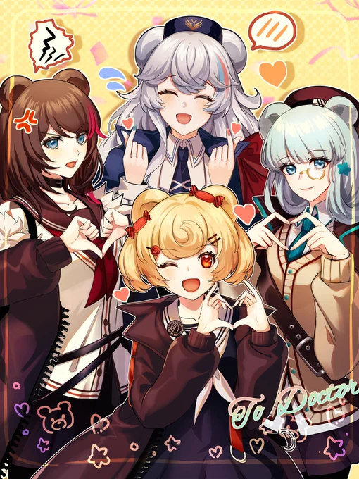 ドクタ～!見て見て～♡♡
#アークナイツ #明日方舟 