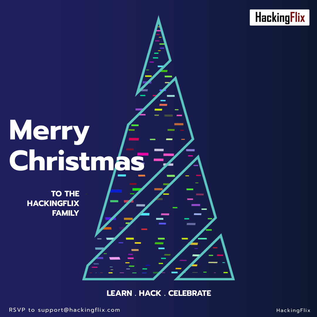 Gautamventure's tweet photo. Merry Christmas to my HackingFlix family and everyone! πβ€οΈ
May your Christmas be full of laughter and your stocking full of gifts.π
#MerryChristmas #MerryXmas #Christmas #Christmas2021 #HackingFlix https://t.co/lZab4H9J26