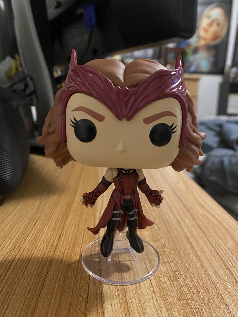 marshaknt's tweet photo. Put my Jurassic park figures with my Jurassic Park pops and I got this awesome Scarlet Witch pop https://t.co/JzV663ncqZ