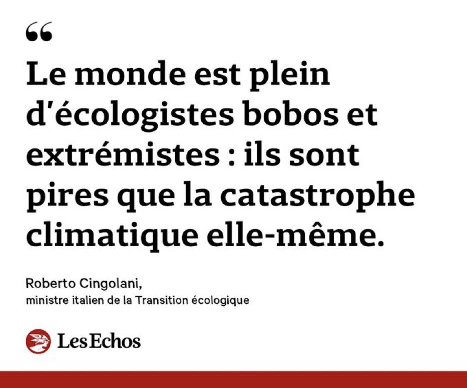 fmomboisse's tweet photo. En Italie, ils ont mis un scientifique (un physicien) ministre de la Transition écologique, et il parle cash.:) https://t.co/nlJFLdxlzL