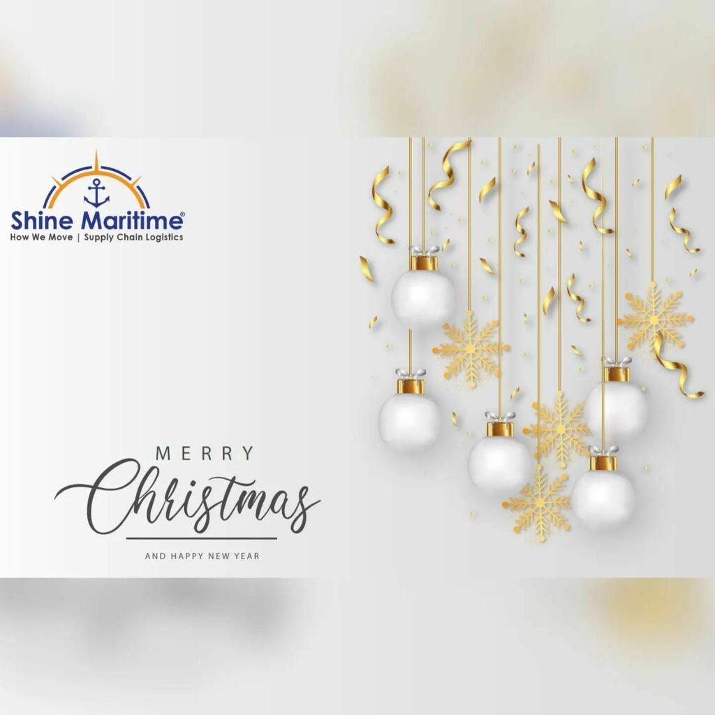 ShineMaritime's tweet photo. Wishing you joy at Christmas and prosperity in the coming year. Thank you for being such an important part of what we do. #Clients #Staff #HowWeMove #Logistics #SupplyChain #SSOT #HumanitarianAid #UN #NGO #Oil_Gas #AirTransport #RoadTransport #RiverTrans… https://t.co/1J7h66f7O7 https://t.co/sX9niPd9bg