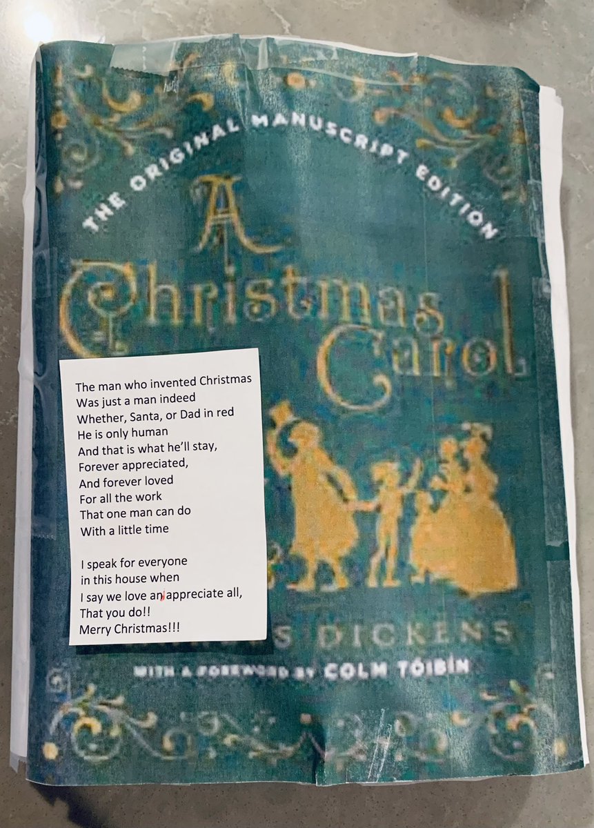 Jmayhugh28's tweet photo. My daughter was inspired by a movie we watched the other day and wrote me a poem for Christmas. 

#luckydad #dadlife #goodfriends #lifeisaboutrelationships #buildstrongrelationships https://t.co/xfcVO9Axkg