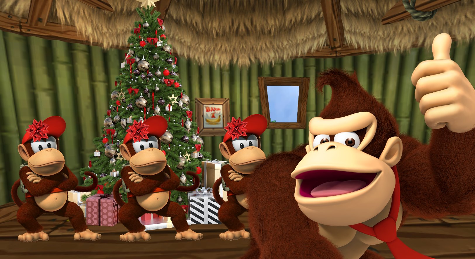 Donkey Kong Santa Gave Me Three Whole New Diddy Kongs After I Destroyed My Old One This Is The Best Christmas Ever T Co Tme38rgnfc Twitter Donkey Kong Santa Gave Me Three Whole New Diddy Kongs After I Destroyed My Old One This Is The Best Christmas Ever T Co Tme38rgnfc Twitter