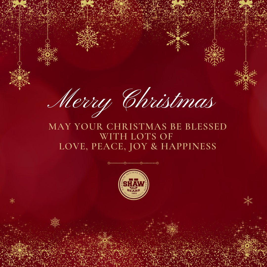 NAAShawU's tweet photo. Have a very blessed Christmas!
#Christmas2021 https://t.co/5w5tLLQbeP