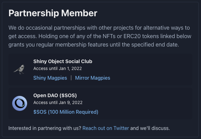 subliminoid's tweet photo. Happy holidays! We're running a little experiment to grant free SuperSea membership access to anyone who holds 100 million $SOS tokens in their wallet, until Jan 9th. 

Note that this isn't an official endorsement in either direction, we're doing it because web3 allows us to. https://t.co/eik6VAQ7Zl