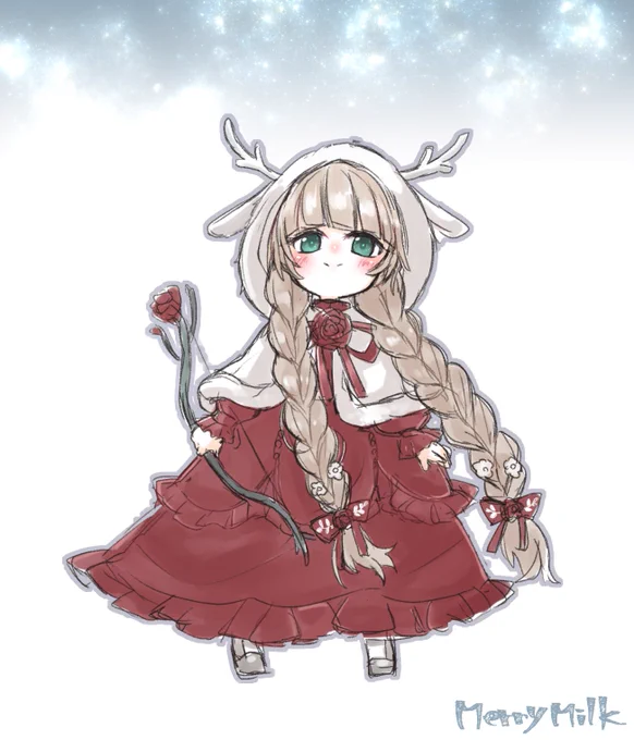 はぁ～かわいかったぁ～
#Merry_at
#メリーミルク聖誕祭 