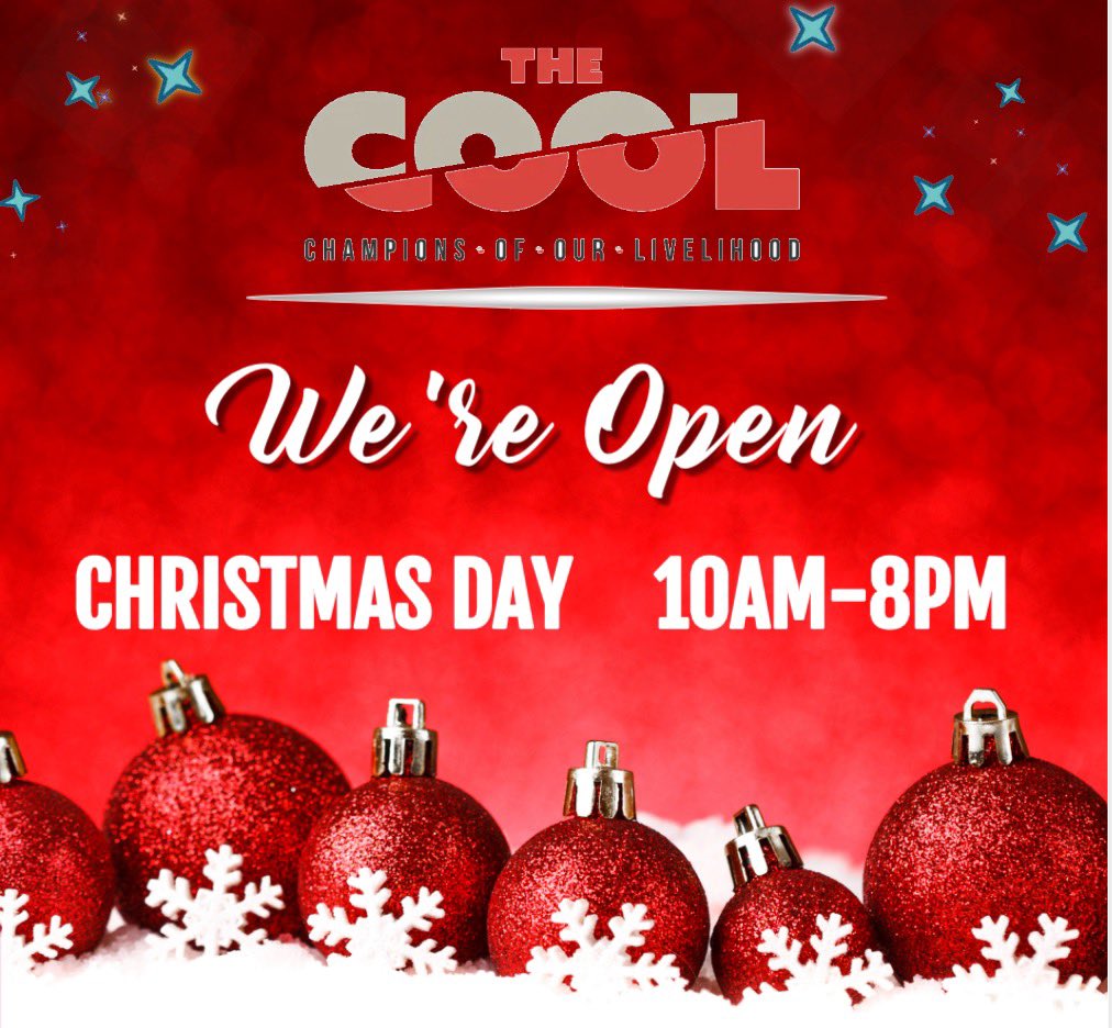 JefeTheCool's tweet photo. The Cool Will Be Open Today 10am-8pm https://t.co/LnPKGYVWSM