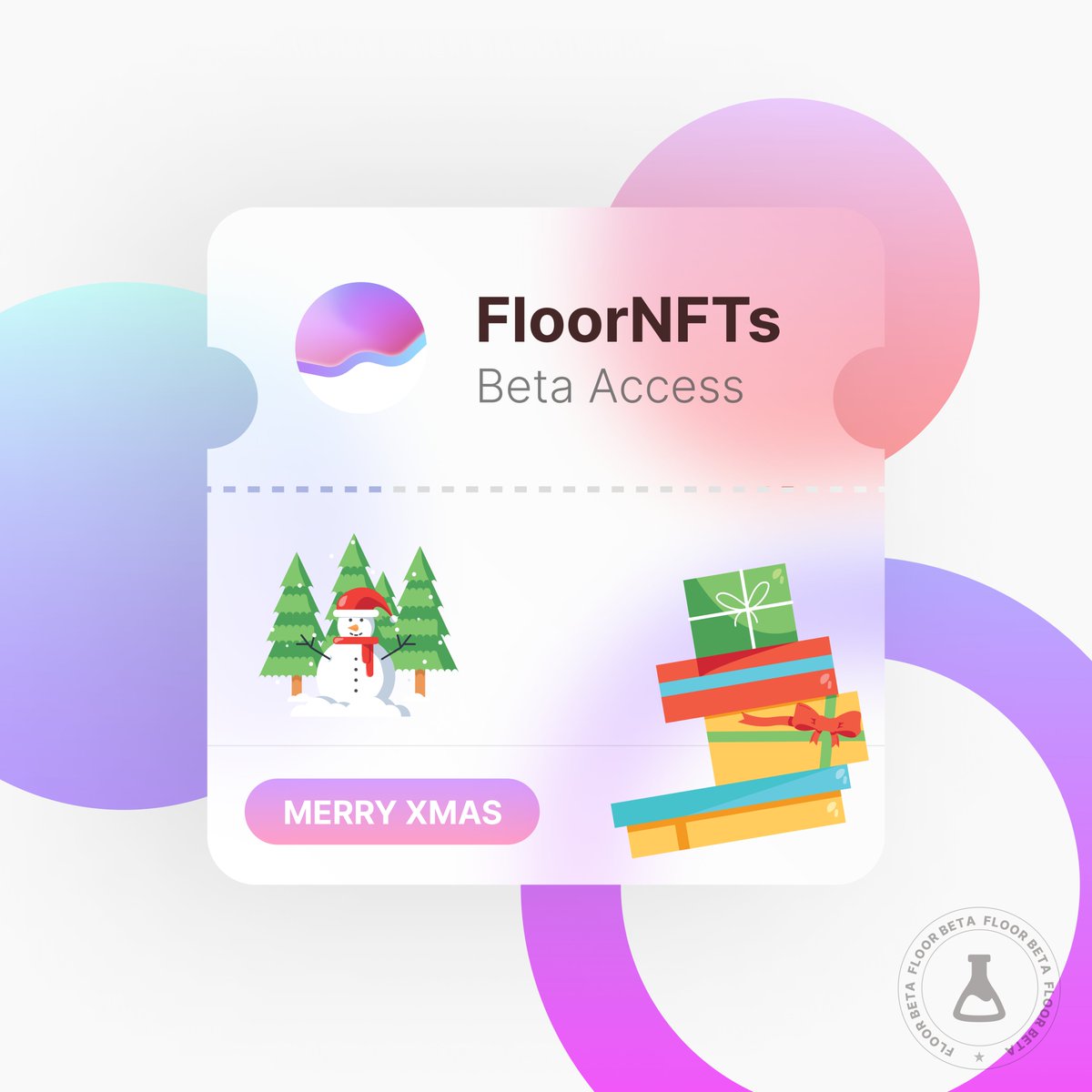 chrismaddern's tweet image. Merry Christmas!🎄🎁

We&apos;re giving away 10 @FloorNFTs beta access tokens (~$1k each) &amp;amp; you can choose who YOU would like to gift it to.

@-mention who you&apos;d like to gift a Floor beta token to &amp;amp; why 🎁

We&apos;ll choose 5 at random &amp;amp; winning gifters will get one too 🥳

RT 2xs entries