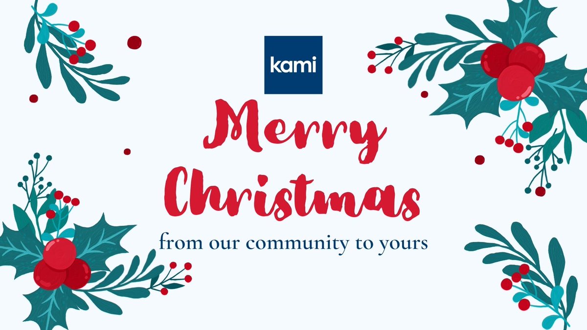 Spread joy this holiday season. Merry Christmas from our community to yours