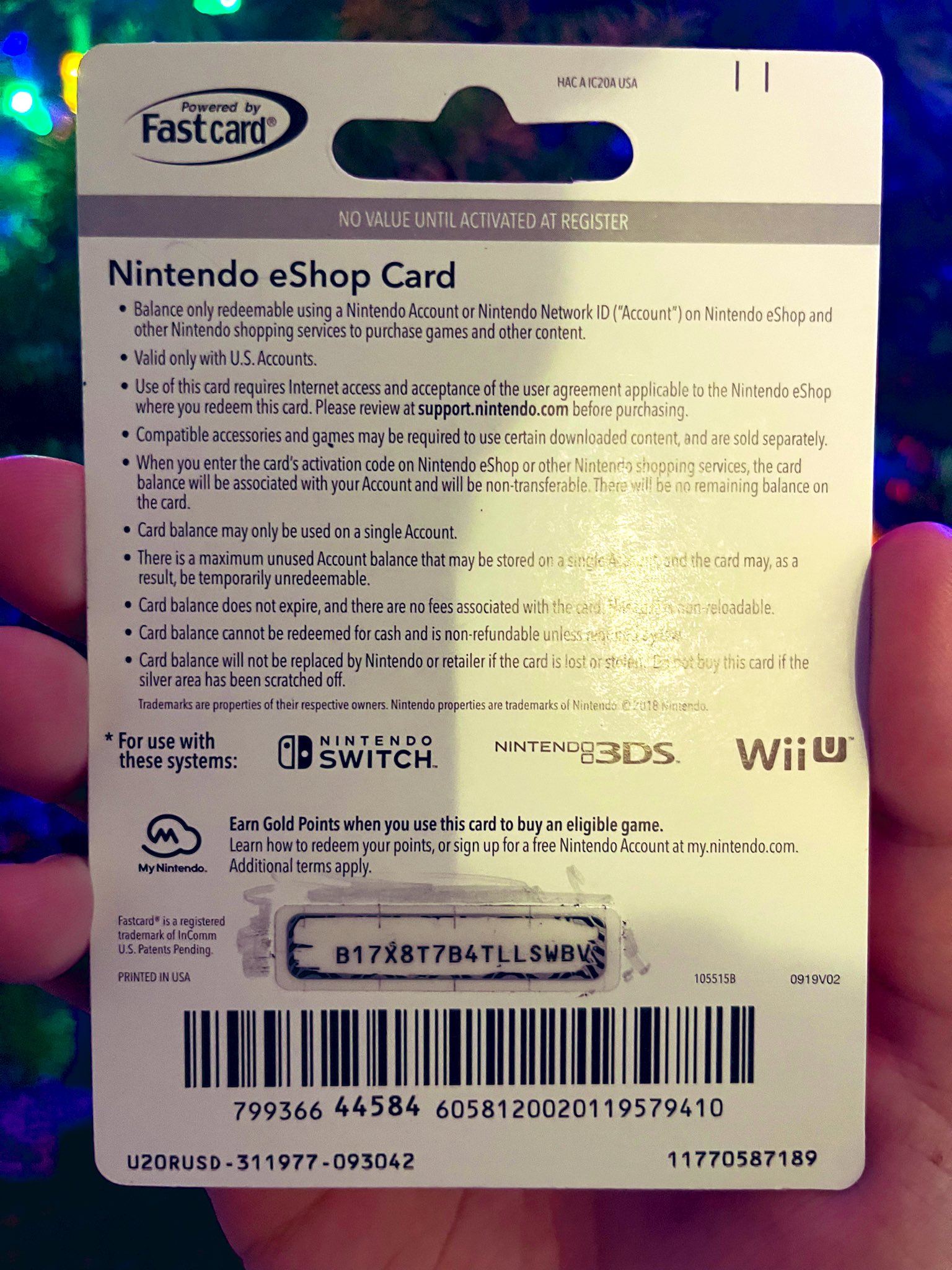 Nintendo eShop USD20 Voucher