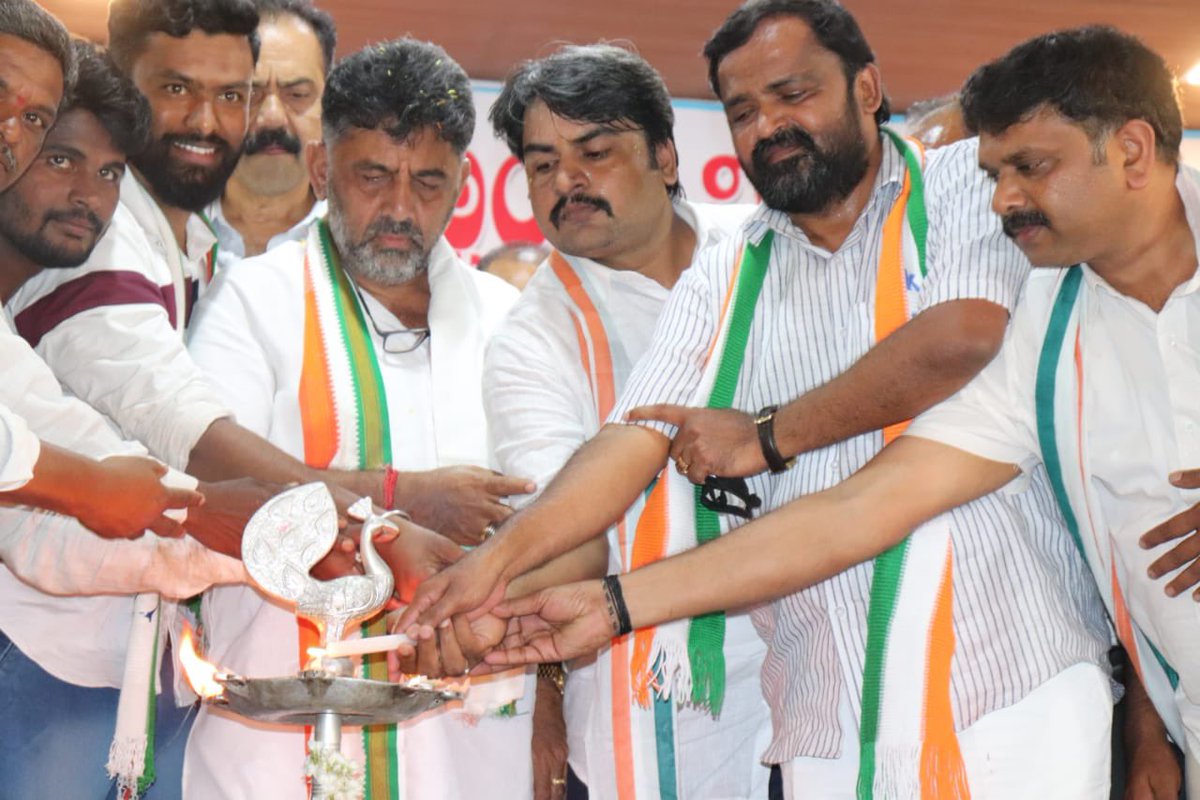 D K Shivakumar, President, KPCC tweet media