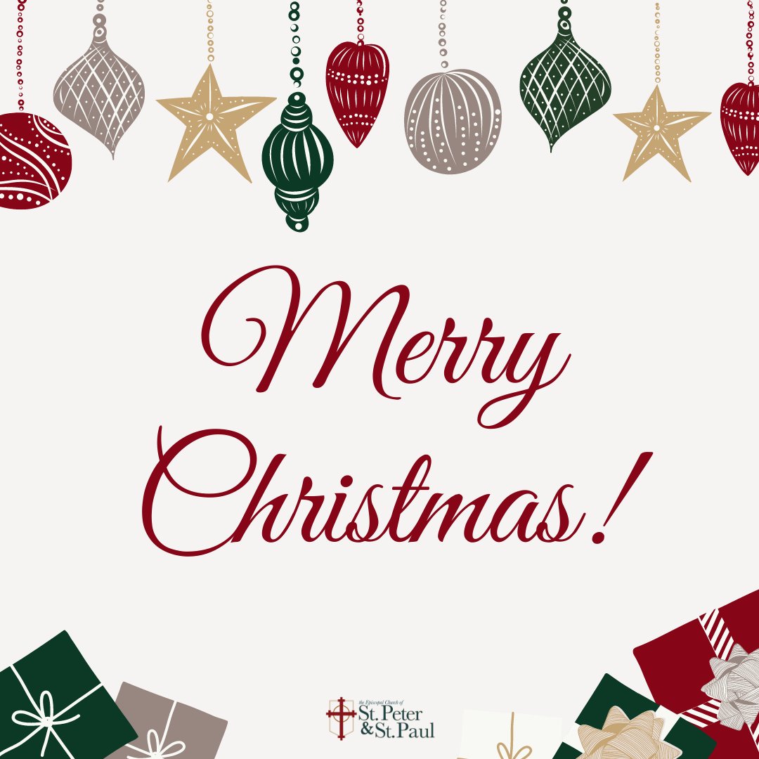 SPSPEpiscopal's tweet photo. May the God of love shower His best blessings onto your life as you go through this Christmas season. Have a bliss-filled Christmas! https://t.co/Vn1kKLX10w