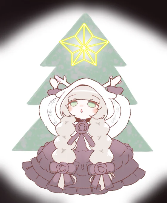 新衣装かわよすぎて…かわよでした 
#メリーミルク聖誕祭
#Merry_at 
