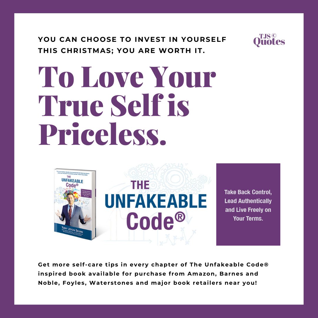 TonyJSelimi's tweet photo. Here's wishing all my wonderful readers, followers, challengers and supporters a happy #Christmas; the best we can make it under the circumstances. Gift learning, reading, and loving. #Christmas2021 #Books #christmasreads #TheUnfakeableCode #AuthenticLiving #TonyJSelimi #LOVE https://t.co/7vO5Lclhwv